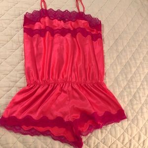 Victoria’s Secret Purple and Pink Romper